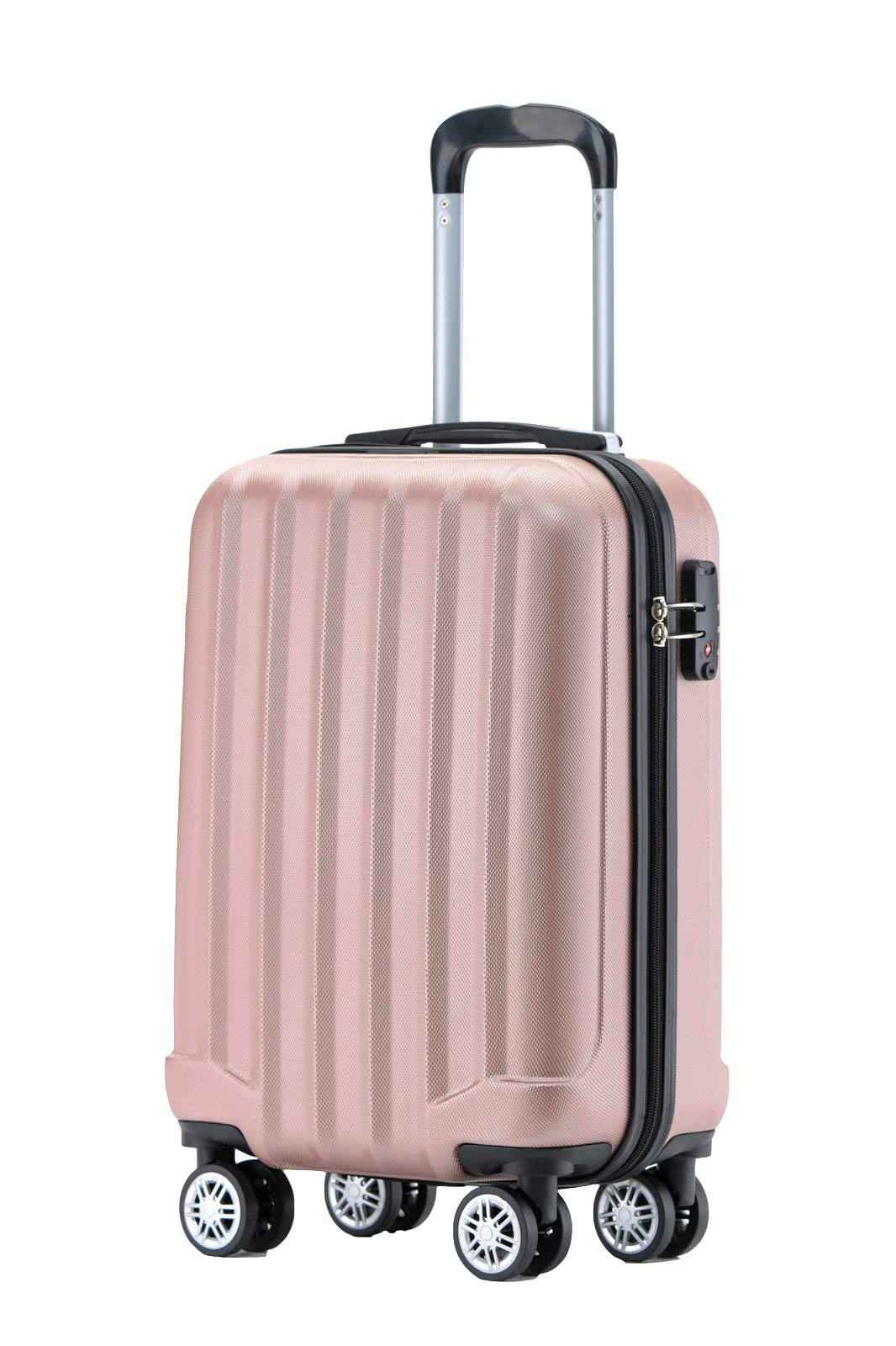 BEIBYE TSA-Schloß 2080 Hangepäck Zwillingsrollen neu Reisekoffer Koffer Trolley Hartschale Set-XL-L-M(Boardcase)