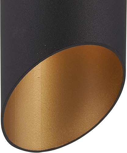 Miniatura 3 de Minka Lavery Lámpara de pared exterior 72611-66G Pineview Slope - Farol de pared exterior, 1 luz de 60 vatios, color negro