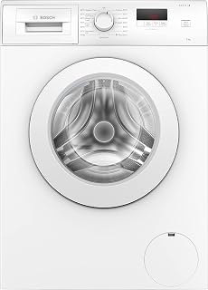 Bosch WAJ28002GB Washing Machine, 8kg, 1400rpm, SpeedPerfect, ActiveWater Plus, Reload Function, Freestanding, White