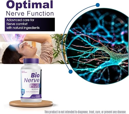 Miniatura 4 de Paquete de 2 cápsulas Bio Nerve Plus, píldoras oficiales de suplemento Bio Nerve para comodidad, relajación y bienestar, Advanced BioNerve+ para