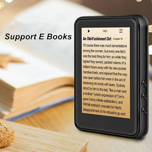 Miniatura 4 de Reproductor de MP3 con Bluetooth, 4GB 2.4 pulgadas HD Full MP3 MP4 Reproductor de música portátil con radio FM, libros electrónicos, grabadora de