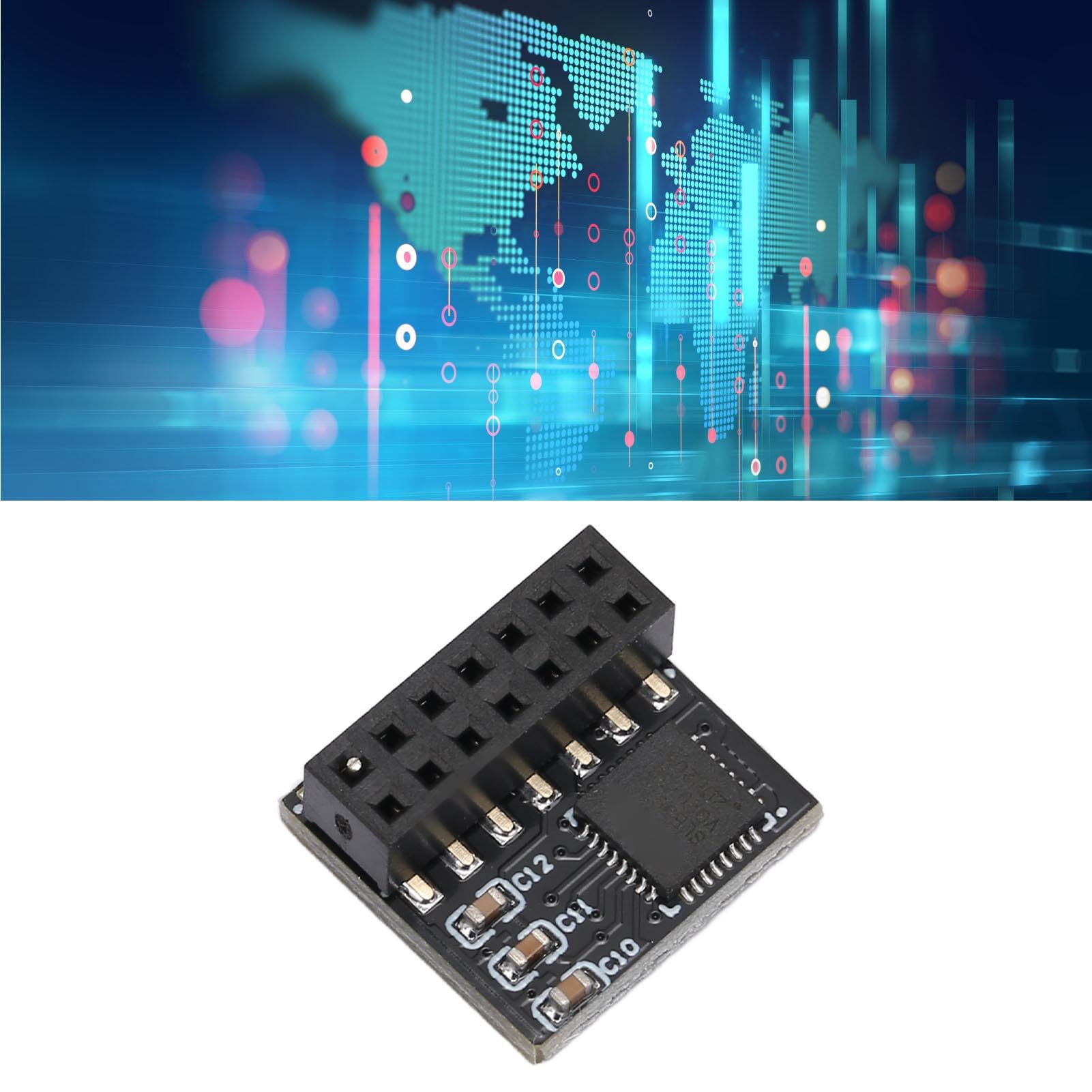 Amazon | NewHail TPM2.0 モジュール LPC 14Pin モジュール、Infineon