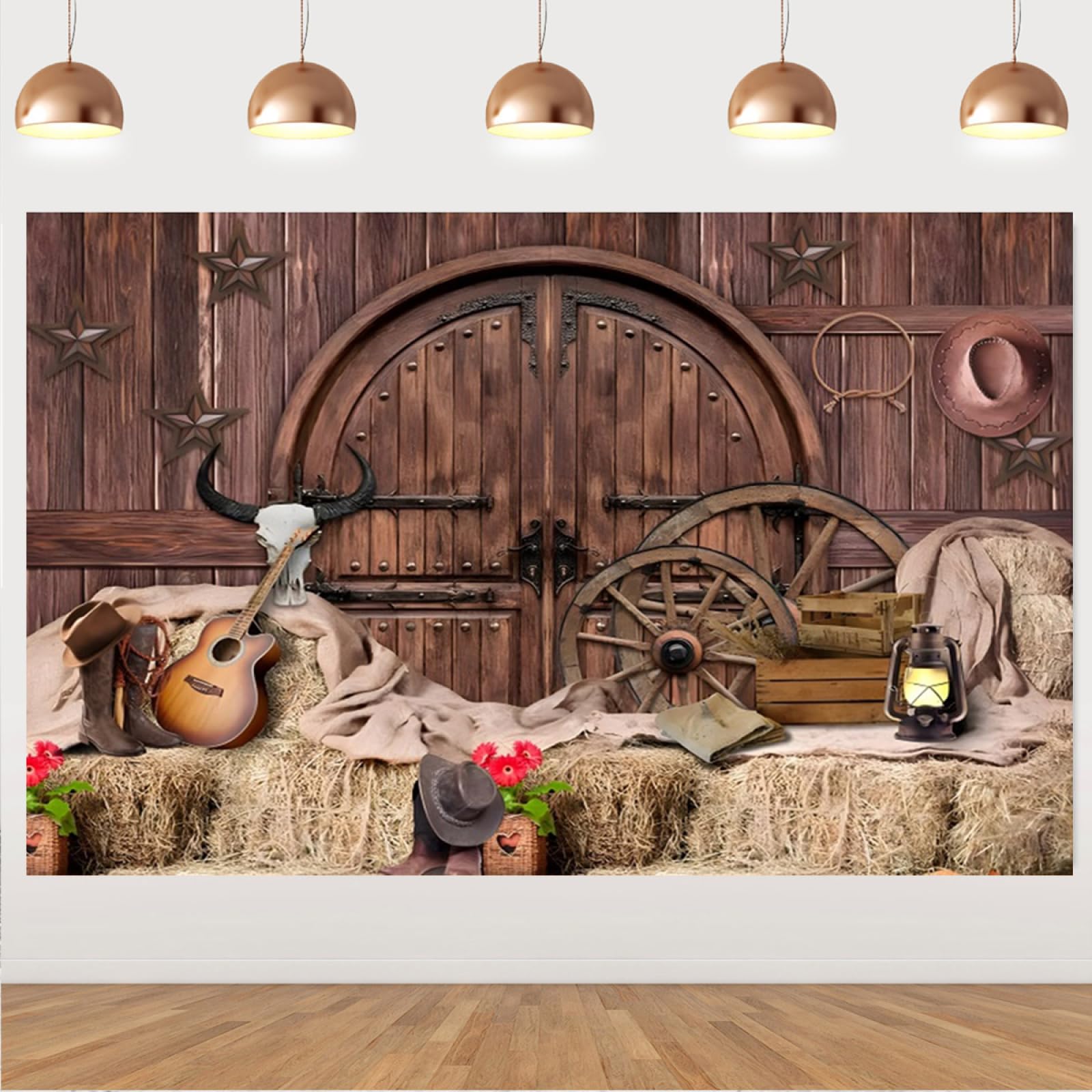 Fondo De Vaquero Del Ote Salvaje Para Niños, Decoración De Fondo De  Fotografía, Suministros De Fita, image size:1600x1600