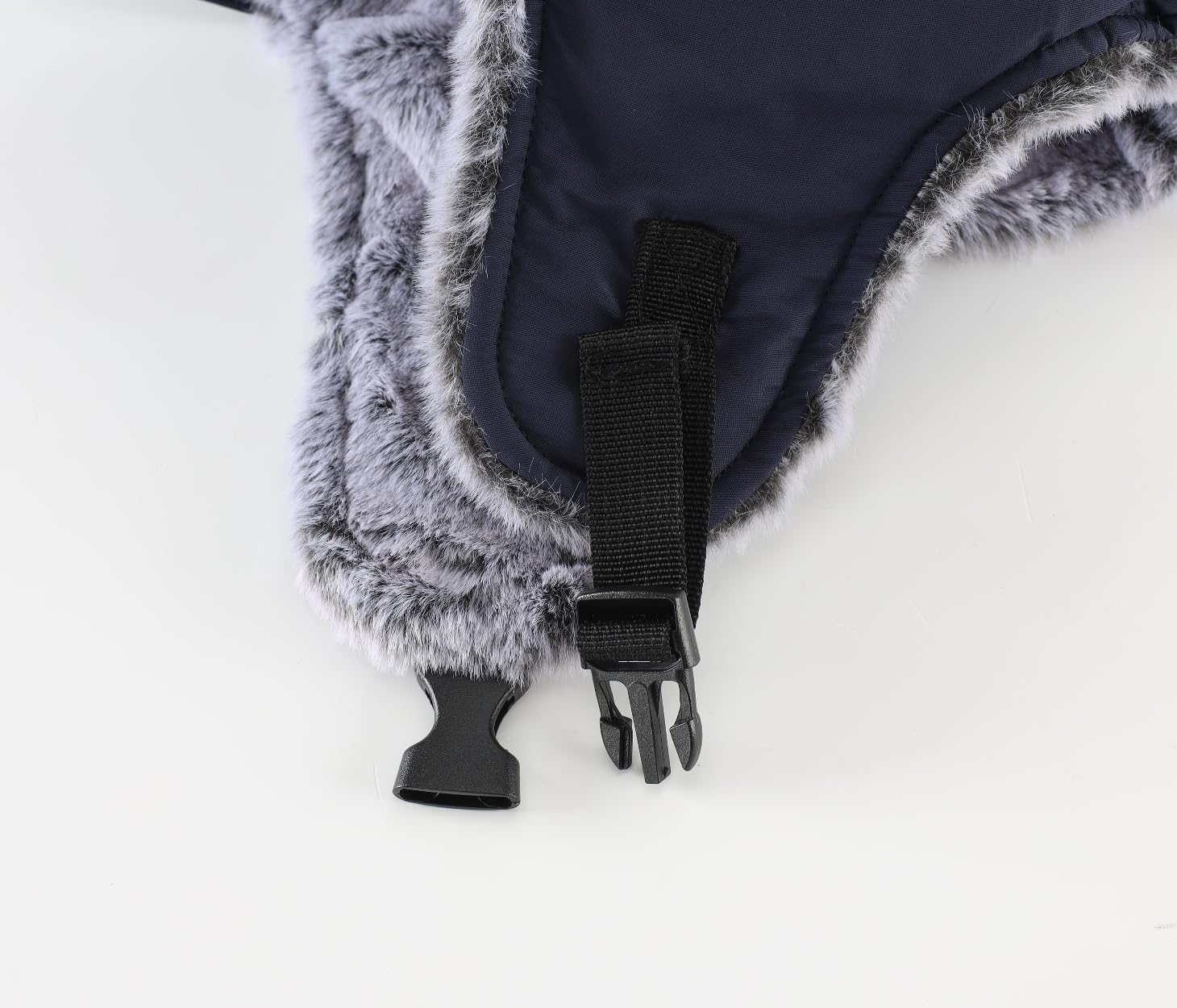 Chapeaux d'hiver chauds pour homme avec cache-oreilles - Chapeau de trappeur hydrofuge - Casquette de baseball réfléchissante