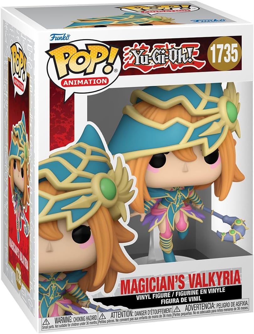 Funko POP! Animation: YGO - Magician's Valkyria - Yu-Gi-Oh! - Collectable Vinyl Figure - Gift Idea - Official Merchandise - Toys for Kids & Adults - Anime Fans - Model Figure for Collectors