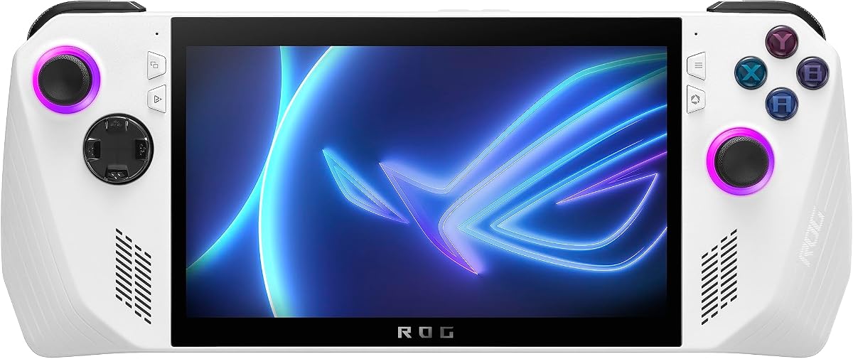 ASUS ROG Ally 7" 120Hz FHD 1080p Gaming Handheld Touchscreen AMD Ryzen Z1 Extreme 16GB RAM 512GB White
