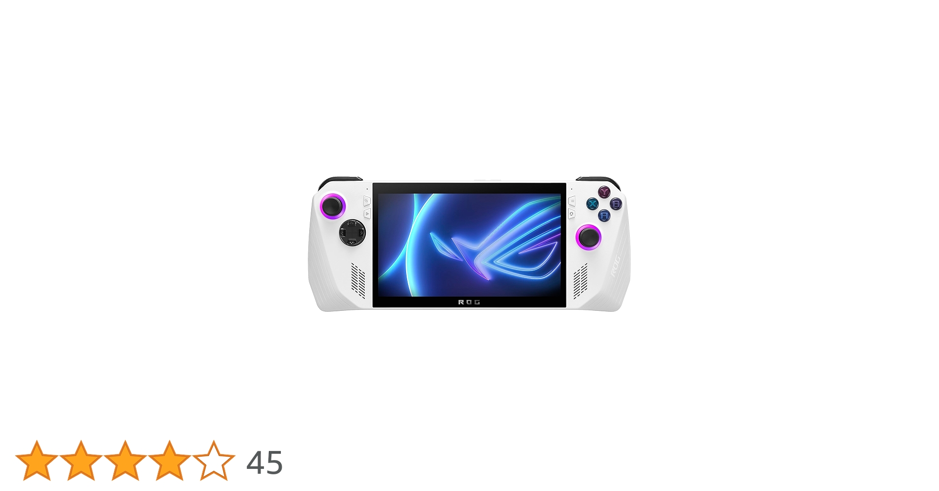 ROG Ally ホワイト RC71l ASUS ROG Ally console RC71L#B07ML1XB61, touchscreen-monitor met 7