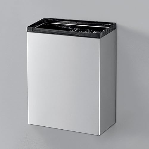 Miniatura 8 de Global Industrial Receptáculo montado en la pared de acero inoxidable, 6-25 galones