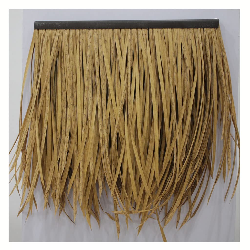 Chaume de palmier synthétique jaune pour gazebo et pergola de jardin