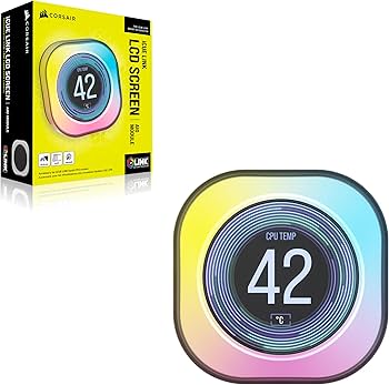 Amazon.com: CORSAIR iCUE Link AIO LCD Screen Module - 2.1” IPS LCD