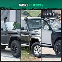 Vista 7 de SCITOO Kit de snorkel de repuesto compatible para Toyota Tacoma 2016-2021 con 3.5L V6 negro