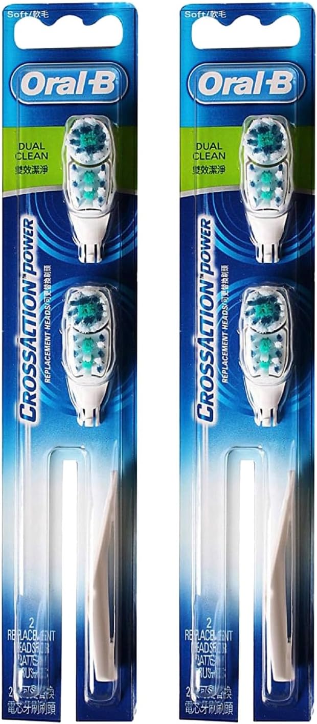 CrossAction Power Toothbrush Replacement Head (Soft) (Pack of 2)