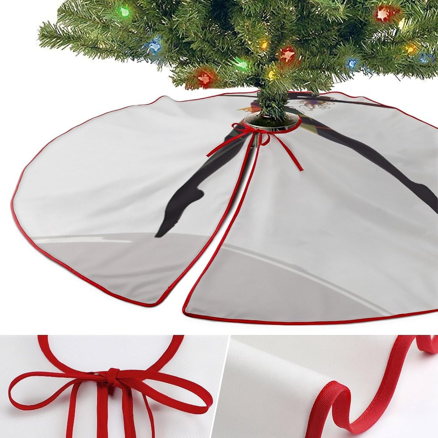 Christmas Tree SkirtA Dancerclassic Fashion Tree Skirt Painted Multifunctional Christmas Tree Skirt