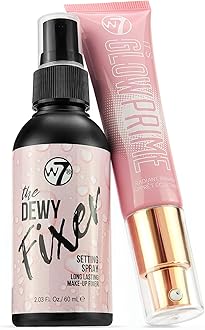 The Fixer Glow Set - Setting Spray & Primer Duo - Dewy & Glow Finish