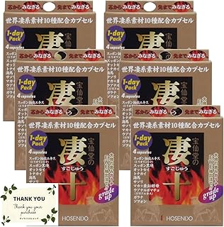 （まとめ買い）凄十 すごじゅう 1dayパック 6セット