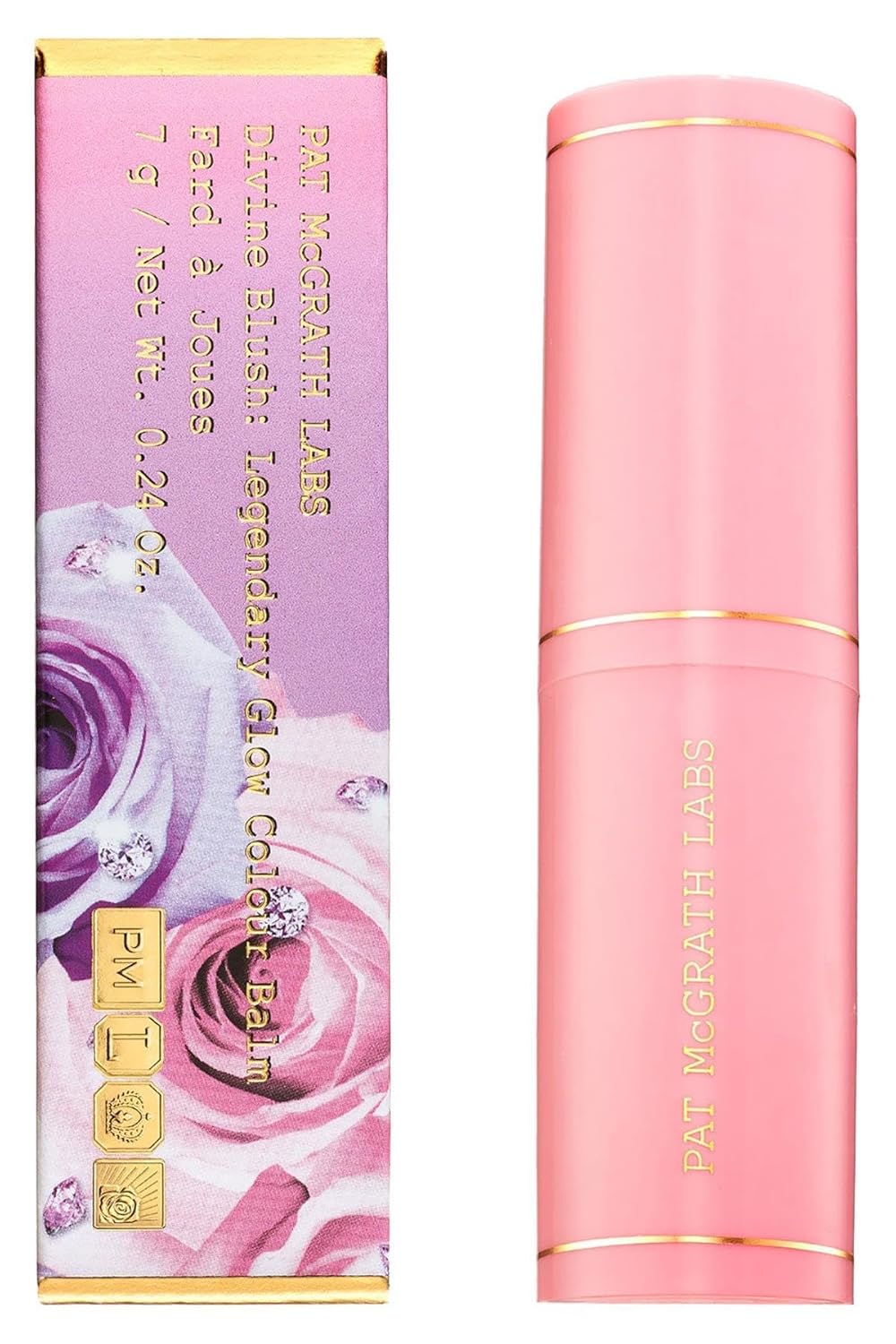 PAT McGRATH LABS Divine Cream Blush: Legendary Glow Colour Balm - Divine Rose (soft rose) 0.24 oz / 7 g