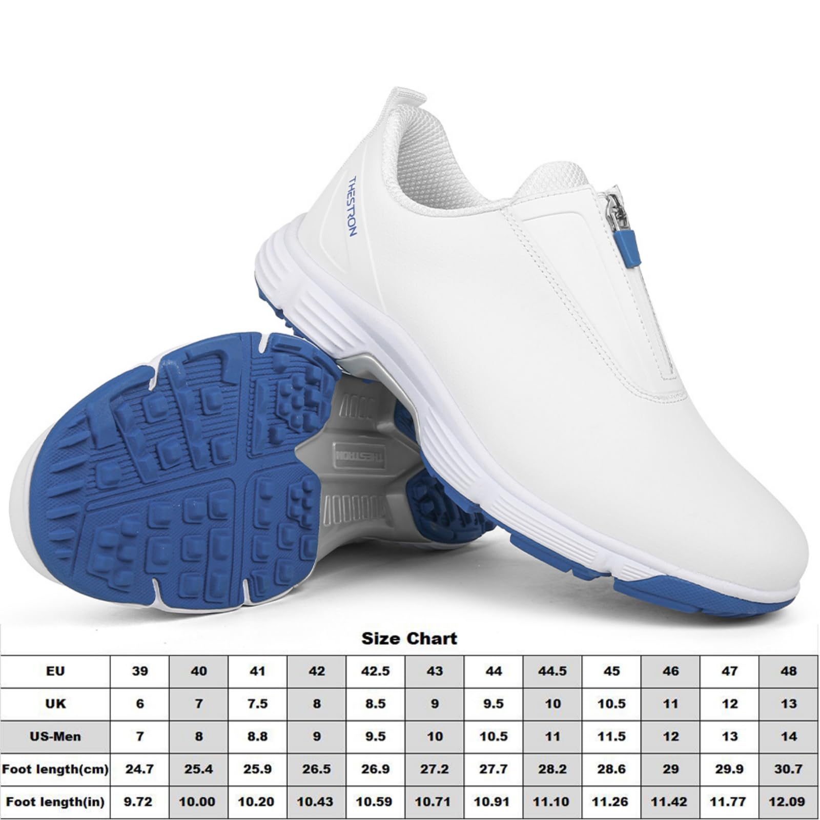 Męskie wodoodporne buty golfowe bezkolcowe wsuwane sneakersy golfowe lekkie profesjonalne antypoślizgowe buty sportowe do chodzenia