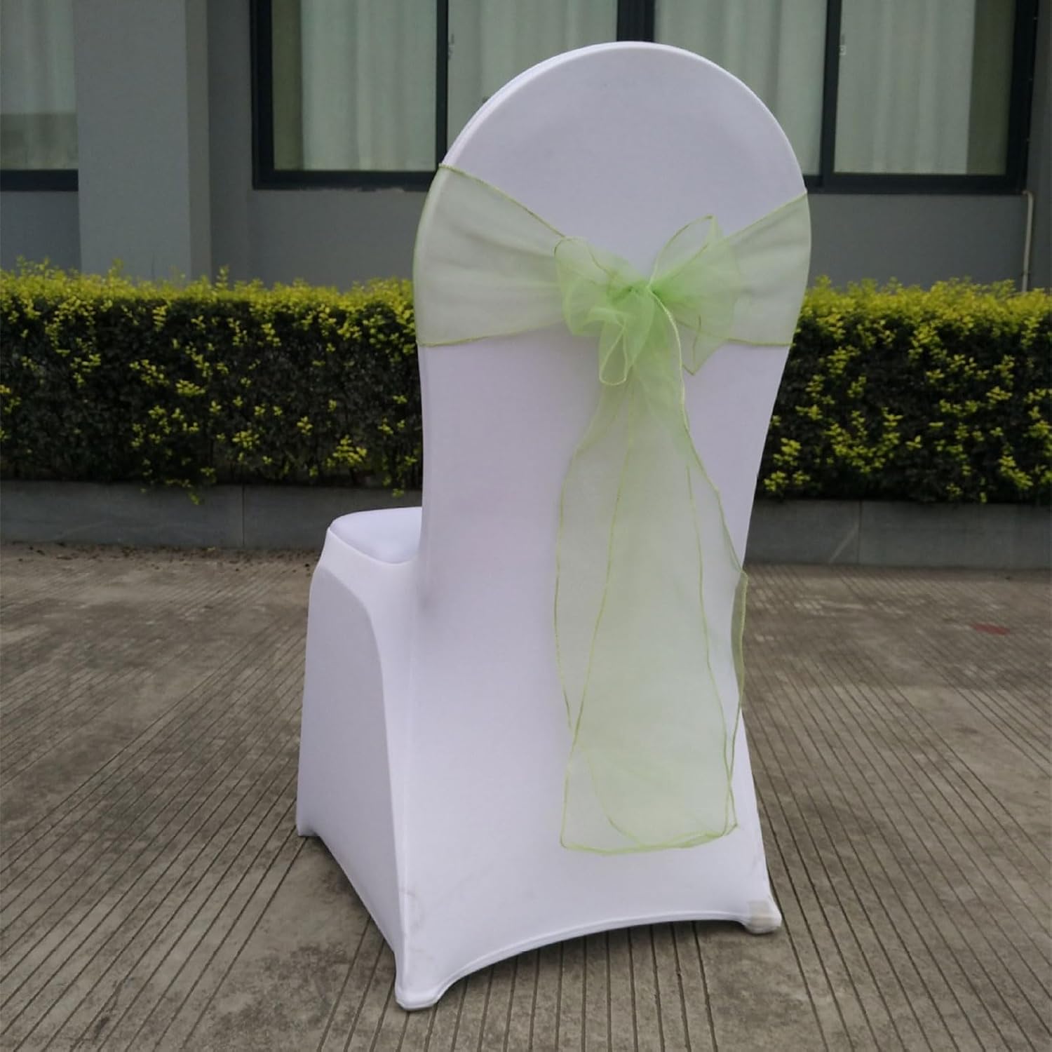 Ribbon Bows, Bows for Chair Colorful Elegant Chair Sashes for Wedding, Party, Birthday, Hotel, Banques Decors 10PCS