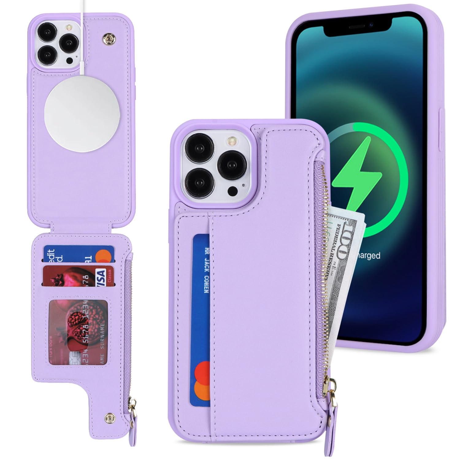 SailorTech iPhone 14 Pro Max Case with Credit Card Holder magsafe