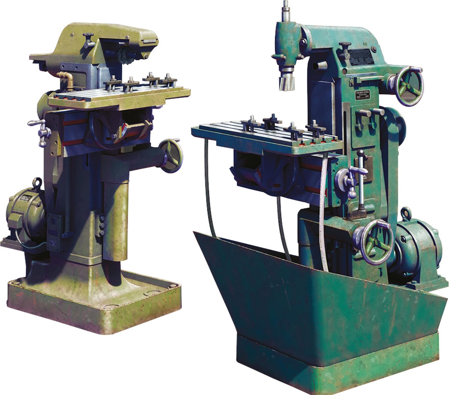 MiniArt 1/35 Milling Machines - 35663