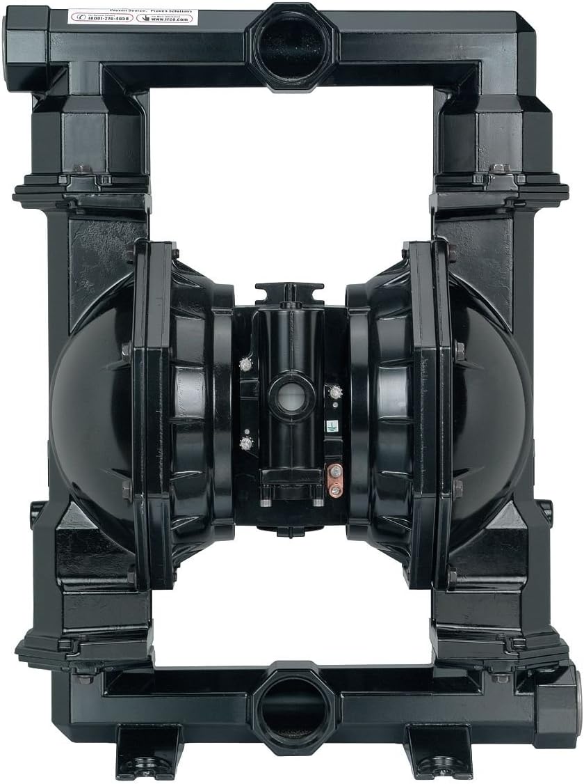 PD20P-FPS-PTT - ARO Pumps 2" Non-Met Dia Pump ARO Pumps Diaphragm Pump, 2" Expert Series, Polypro Center Section Material, ANSI/Din Flange Fluid Conn, Cap/Manifold, Stainless HRDWR, Seat, Teflon PTFE Ball, Santoprene Diaphragm