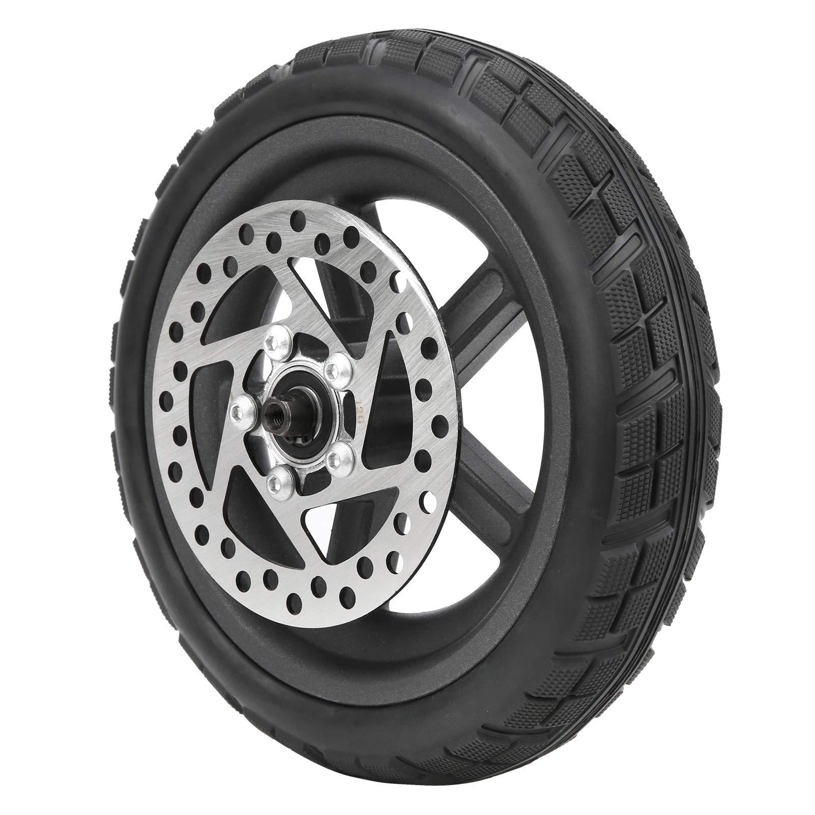 Ruote per scooter elettrico, ruota posteriore per scooter elettrico antideflagrante da 8,5 pollici + pneumatico + set di ricambio per scooter con freno a disco da 120 mm per M365 Pro