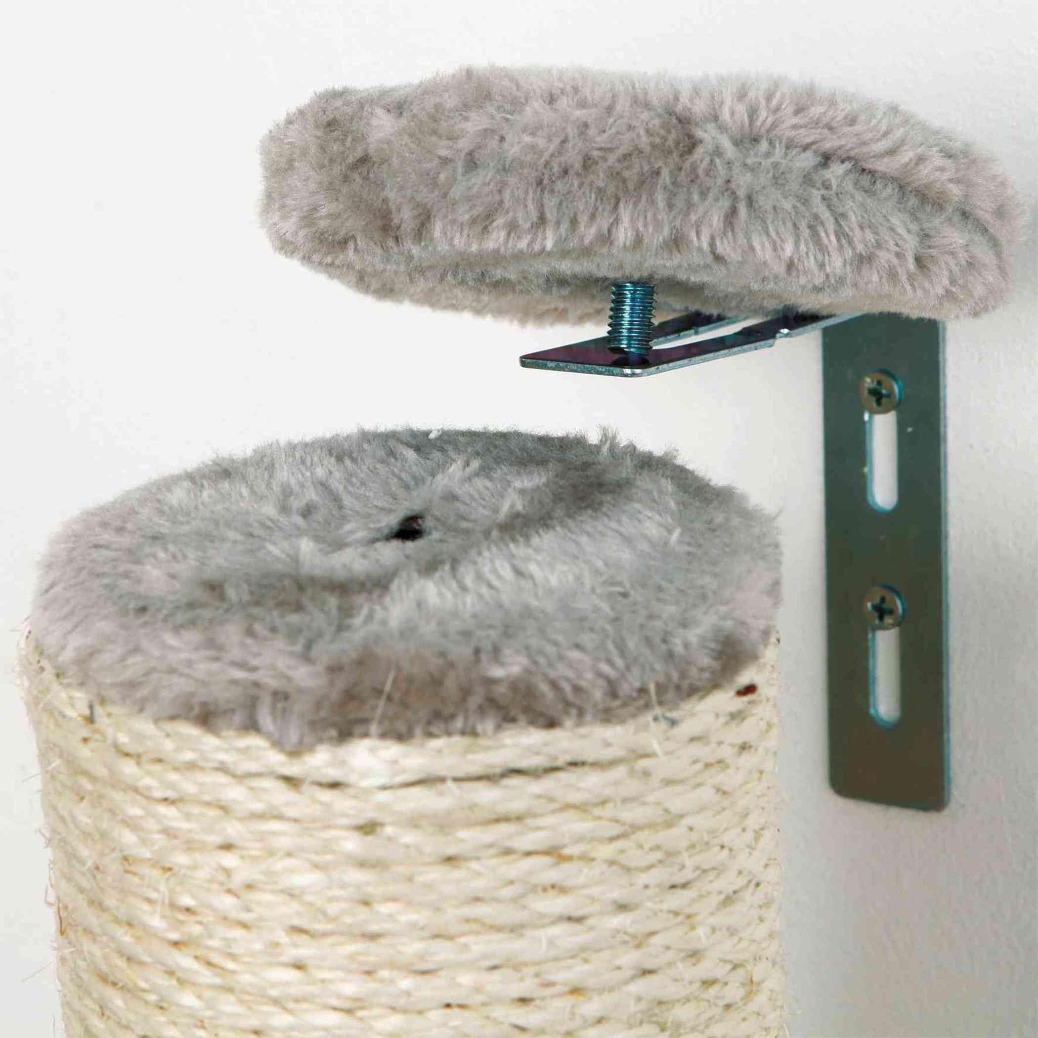 Trixie Scratching Post for Wall Mounting, 80 x 11 cm, Grey