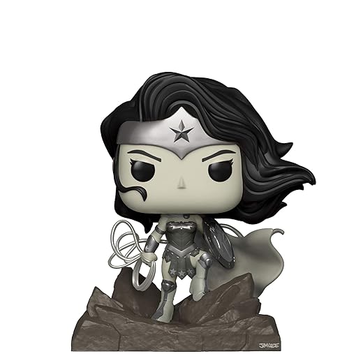 Funko Pop Jim Lee Deluxe Wonder Woman Black And White