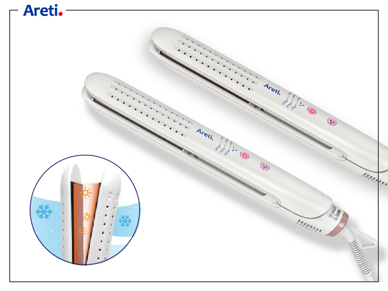 Amazon | “ ヘアアイロン は アレティ ” 送風機能 ヘアセット瞬間固定