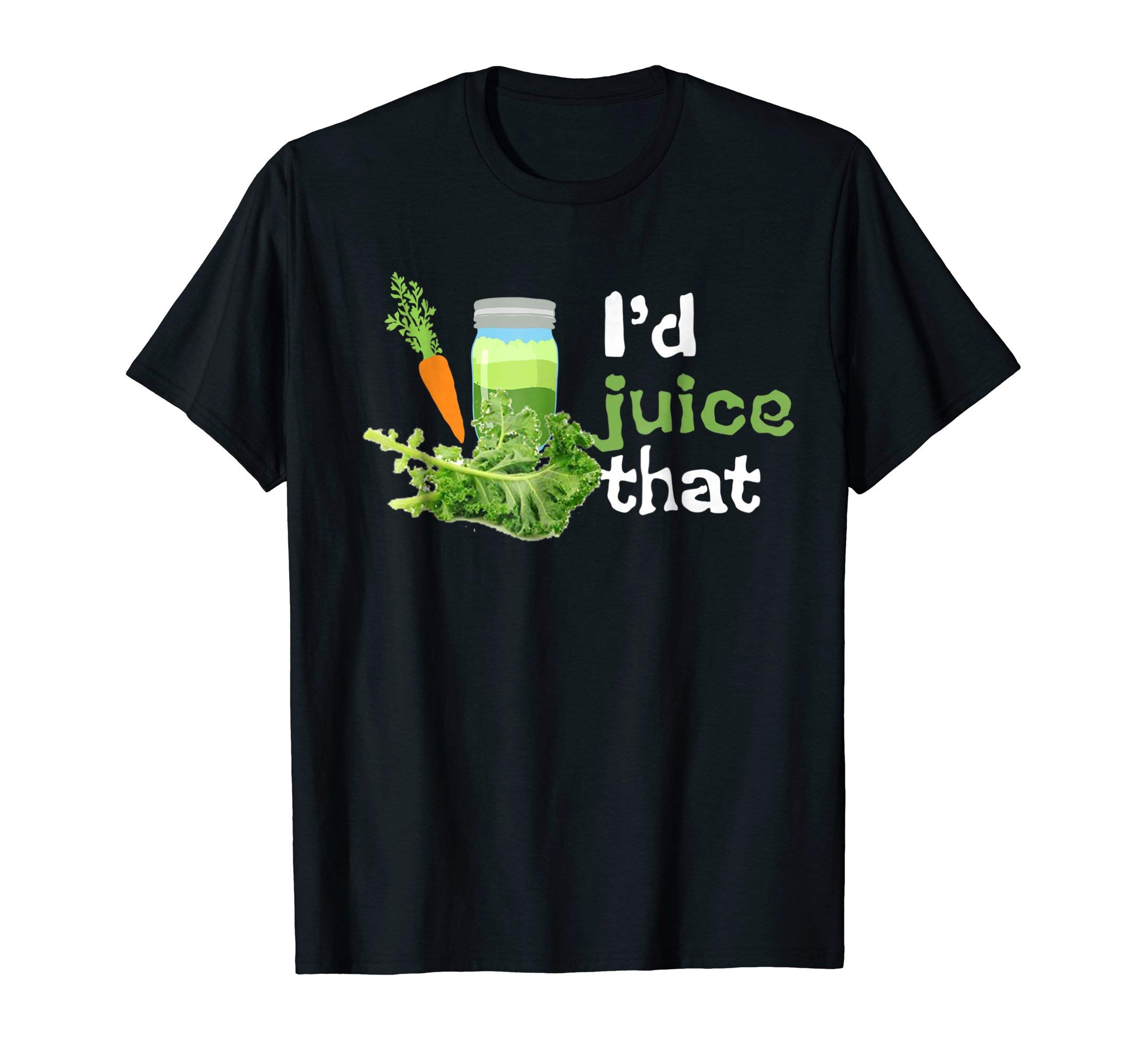 Vegetarian Shirts Co.I'd Juice That Funny Vegetable Juicing Health Nut T-Shirt