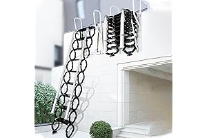 Wall-Mounted Folding Stairs: Space-Saving Attic Ladder