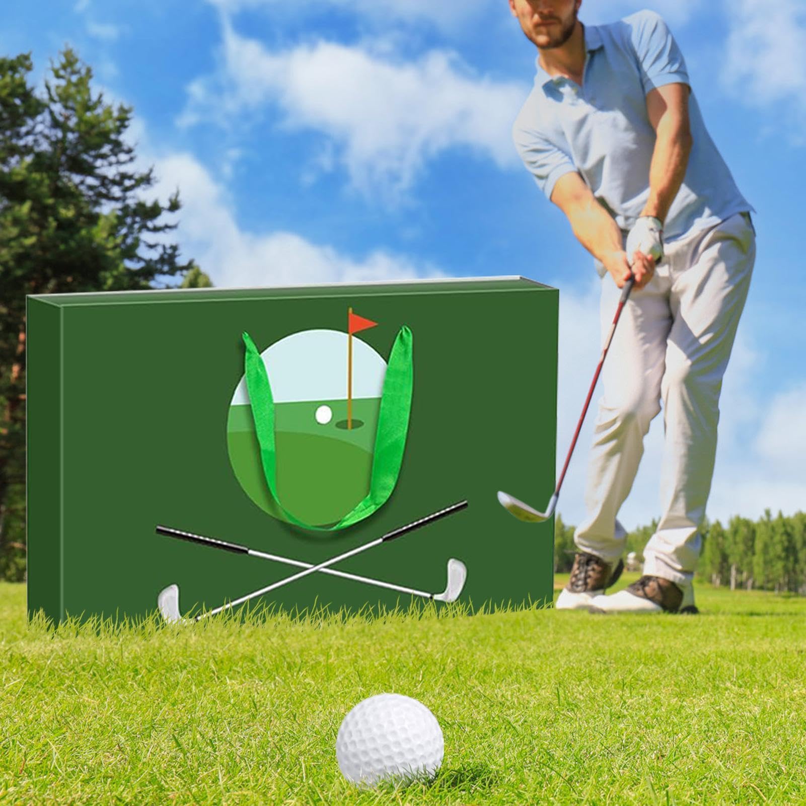 Calendario Countdown Natale Accessori Golf Collezionabili Con Palline