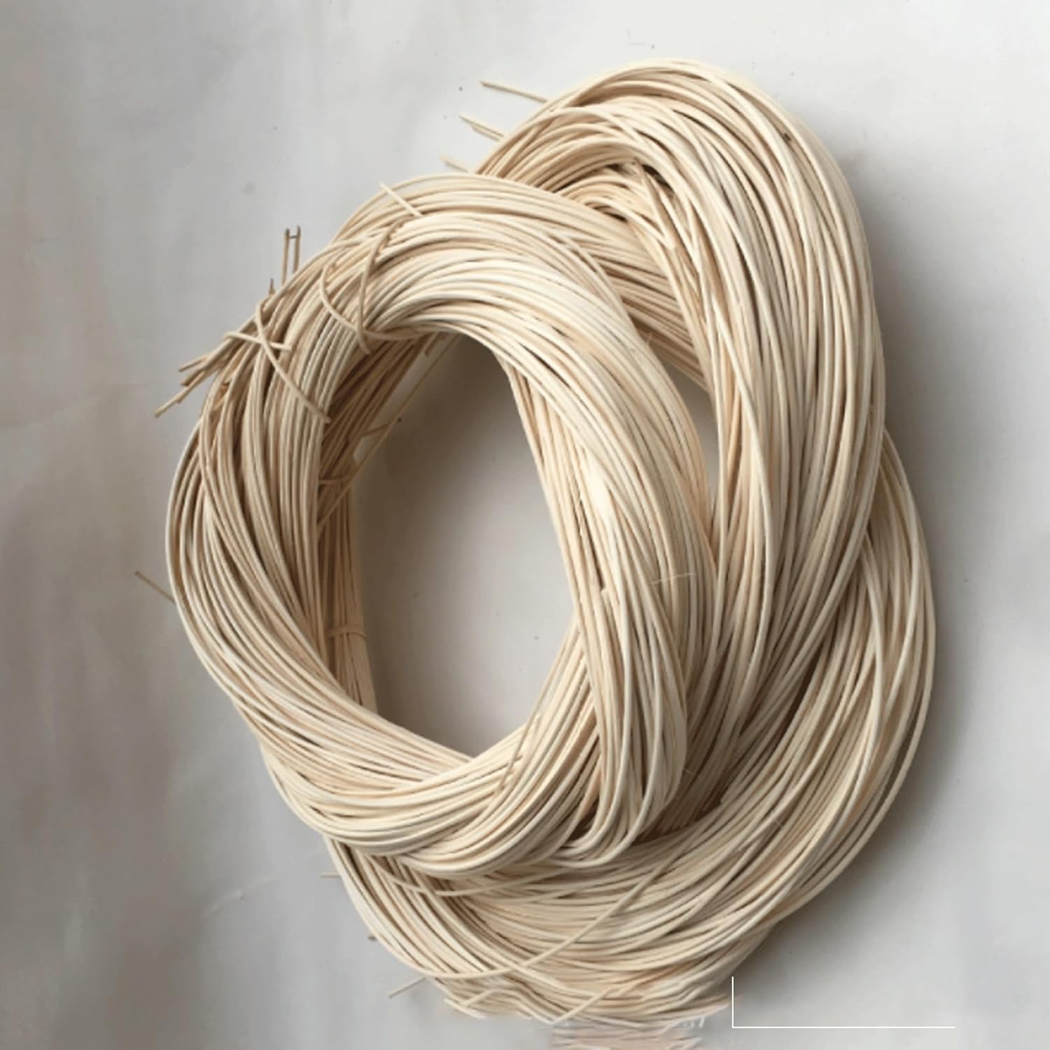 Natural Material Rattan Webbing Reed Furniture Repairing, Wicker Rattan Material Basket Weaving Kit, Rattan Baskets Braided Rattan Cane Webbing for Chair Making and DIY Making Supplies ( Color : 6mm ,