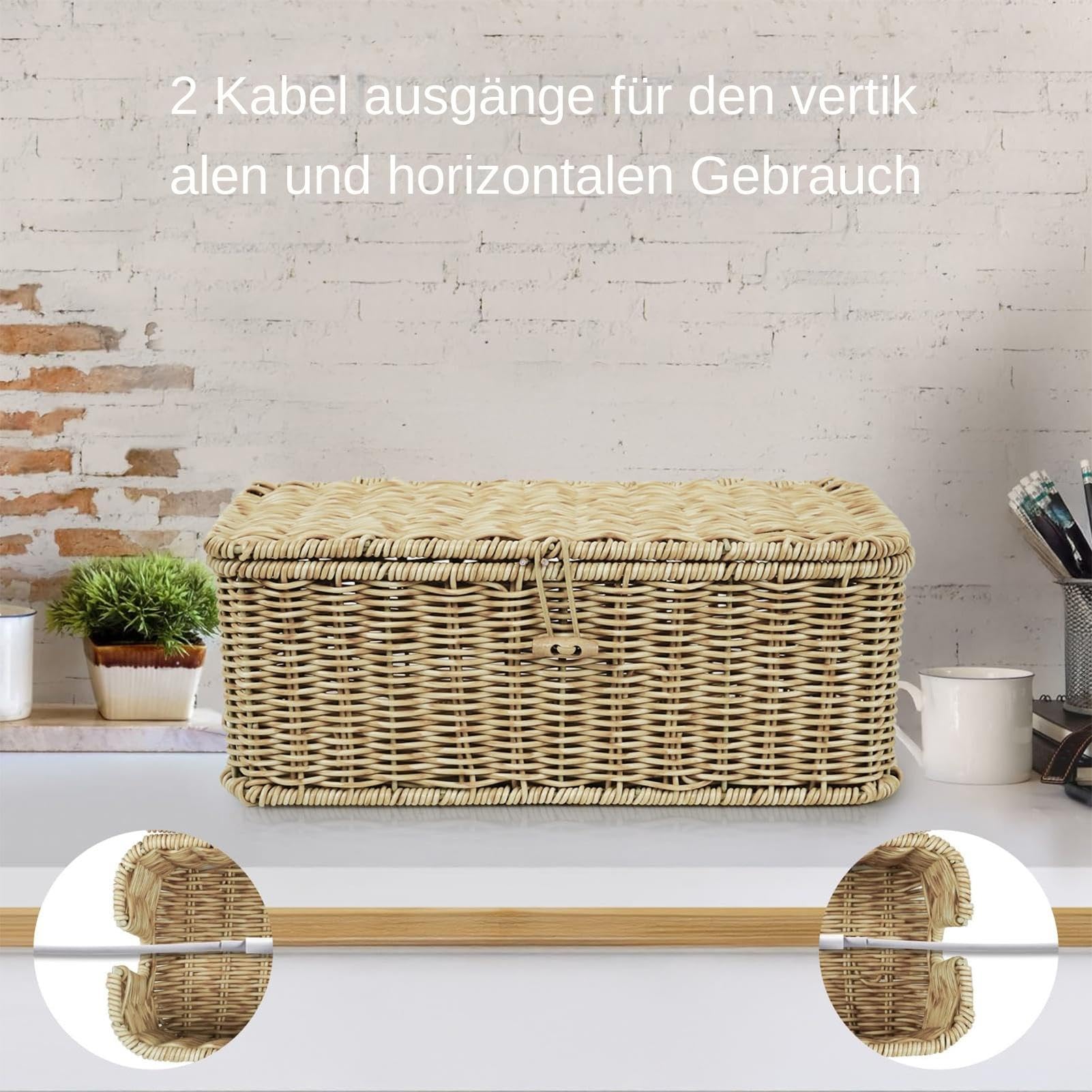 Elektrokabel-Organizer Kindersichere Kabel- und