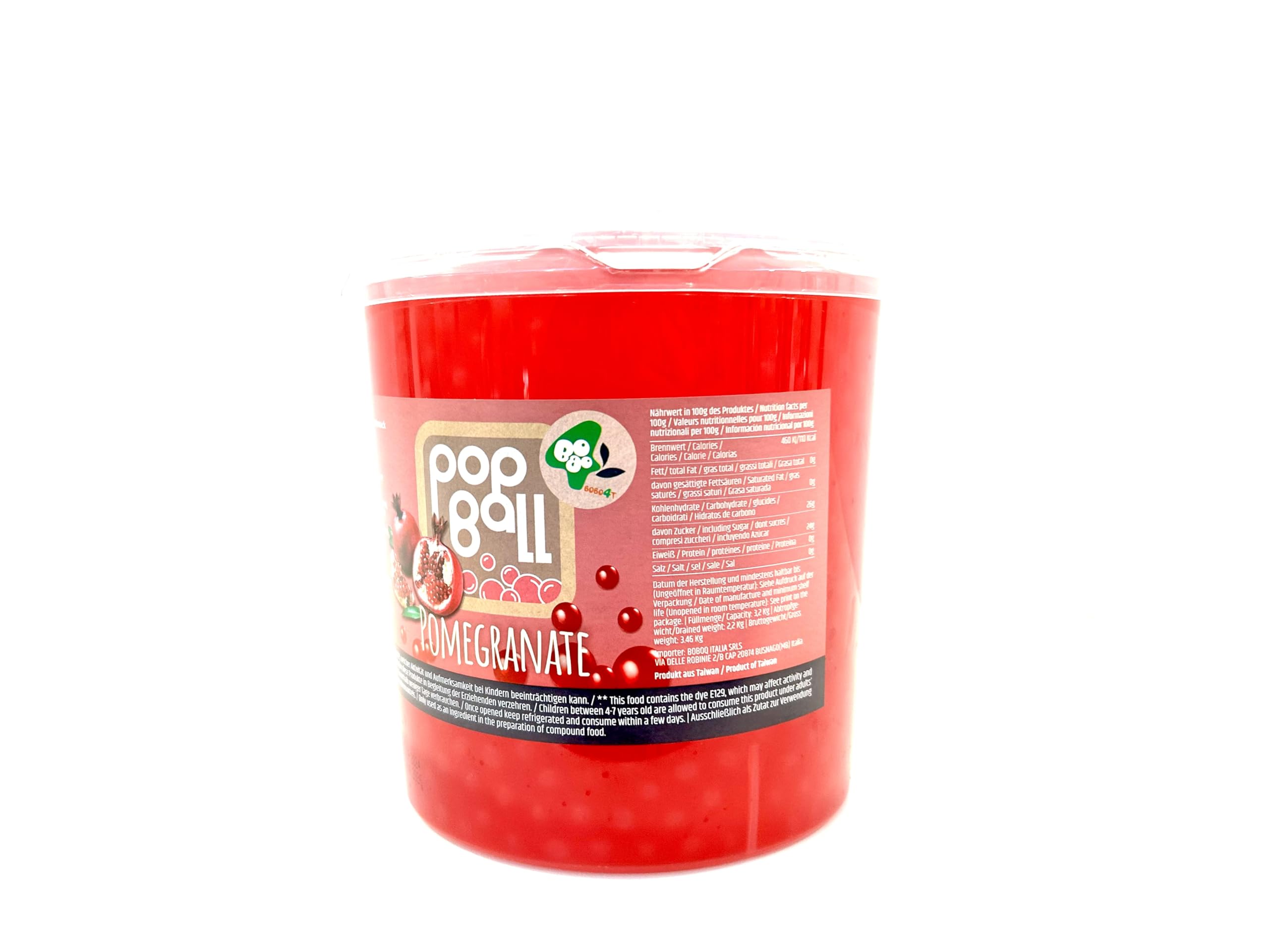 3,2 KG POPPING BOBA (MELAGRANA)