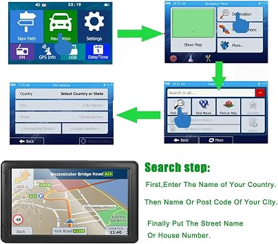 GPS Navigator for Car, Latest 2026 Map 9-inch Touch Screen 16GB GPS Navigation System,Truck GPS Navigation System,Voice Guidance and Speed Camera Warning GPS,Provides Lifetime Live Map Updates