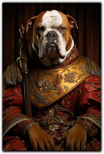 Miniatura 124 de Thuan Chow Chow Retrato de mascota con disfraz real de perro en un disfraz retrato de perro con vestimenta Retrato medieval de mascota retrato