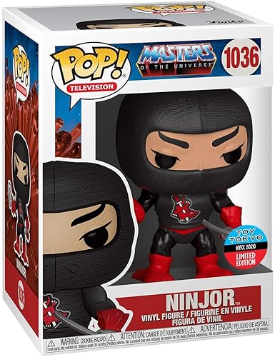 Miniatura 3 de Funko Pop! TV: Masters of The Universe - Figura de vinilo exclusiva de la convención de otoño compartida 2020 de Ninjor, NYCC 2020