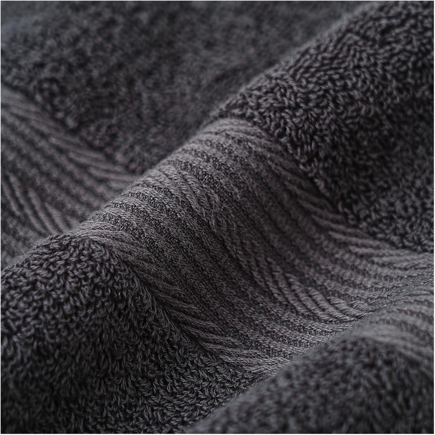 Cotton Washcloths 3 Pack, 32-Ply Ring Spun Towels, Soft & Absorbent Face Towels