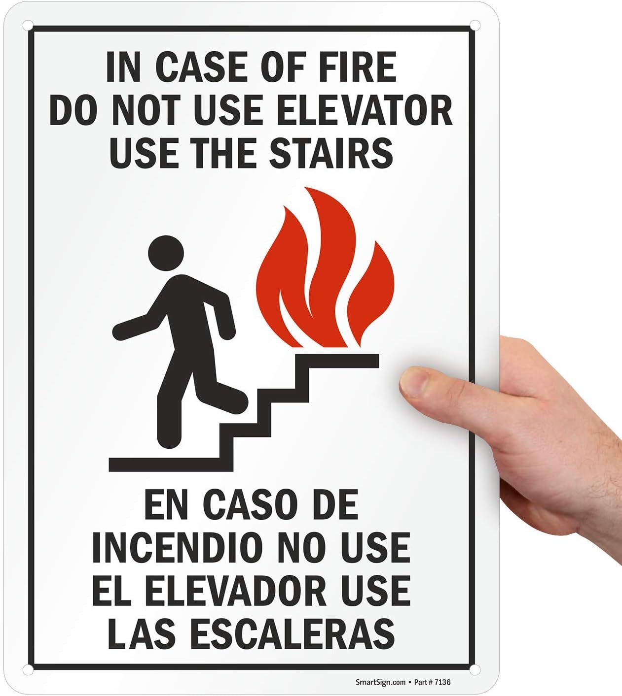 Be Careful - Watch Your Step" Sign By SmartSign | 7" X 10" 3M