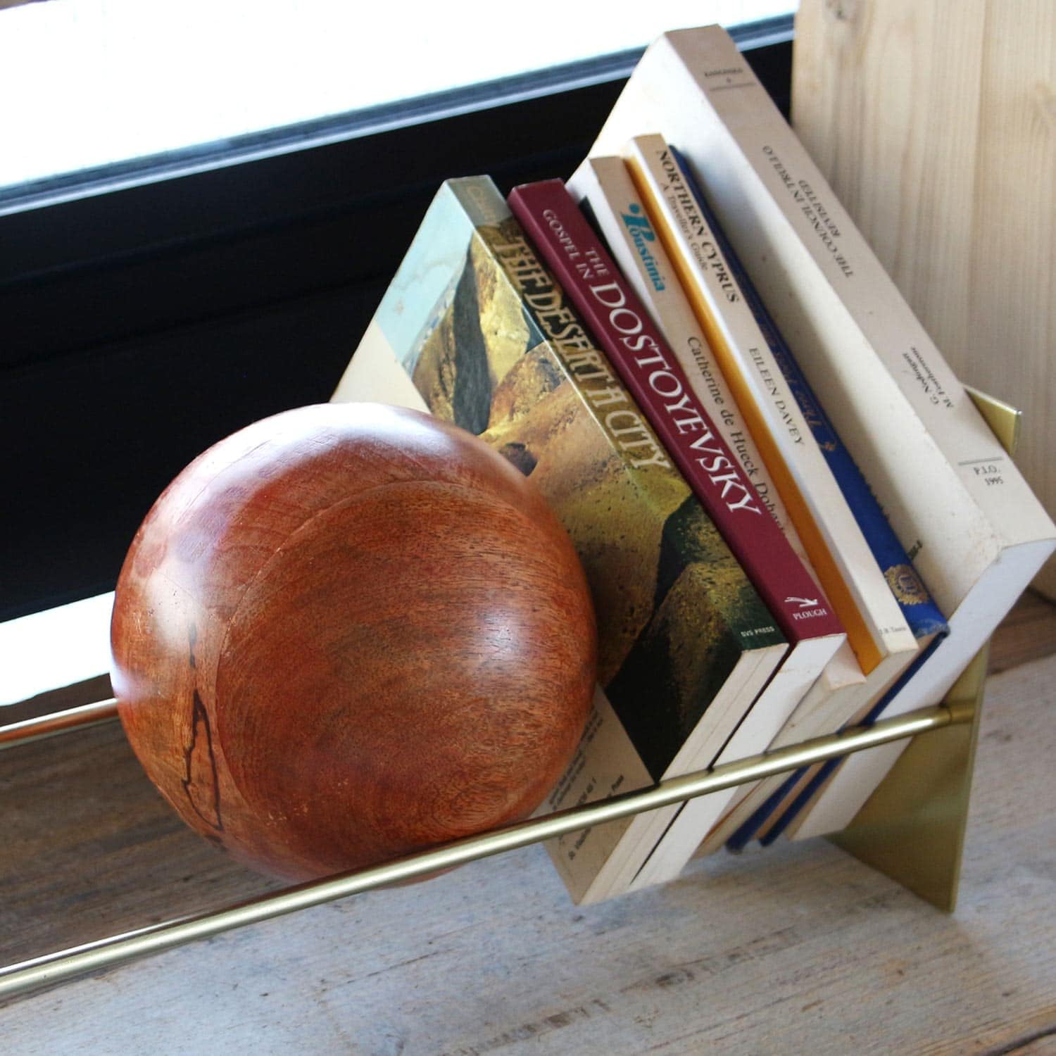 SLOPE BOOKEND ゴールド スロープブックエンド 