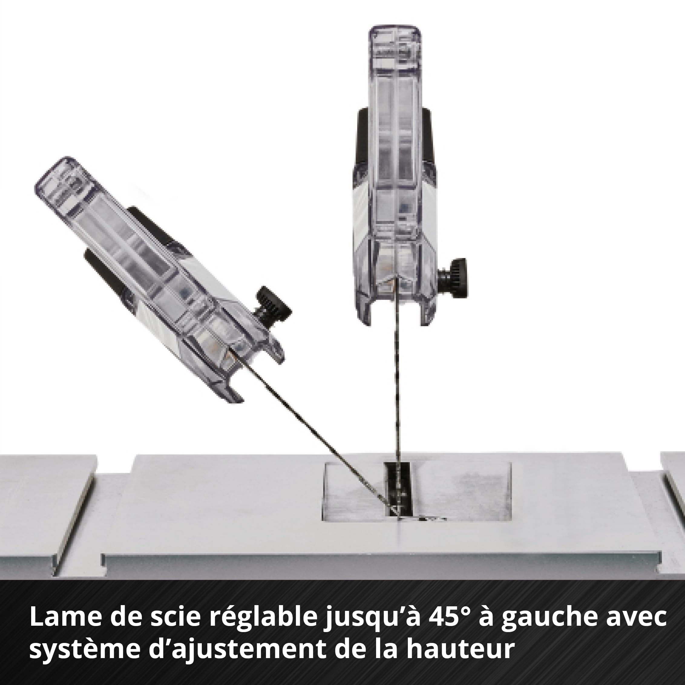 Einhell Scie circulaire sur table sans fil TE-TS 36/210 Li-Solo Power X-Change (36V, 3,800 trs/min, Lame Ø210 x ø30 mm, Table en aluminium) Livré sans Batterie ni Chargeur