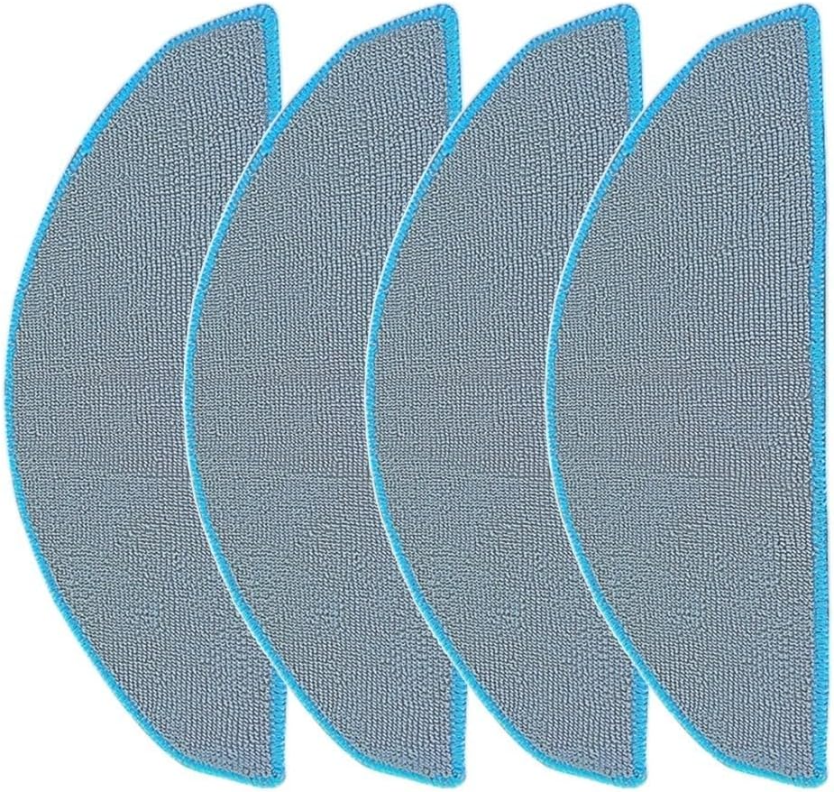 Microfiber Mop Cloth Kit Compatible For Roomba 105 for Combo Robot And Auto-Empty Dock, Washable Pads For Maintaining Hygienic Floors In Homes With Pets Or Children(4 PACK)
