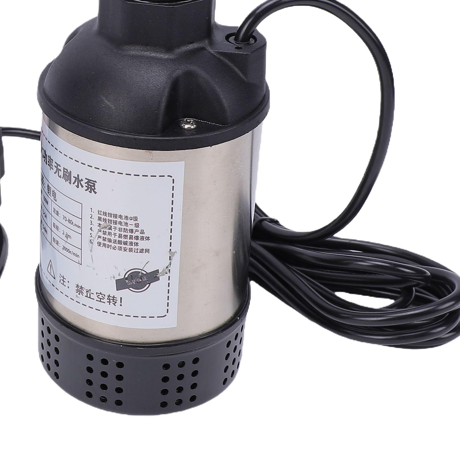 YWBL-WH Bomba de Agua Sumergible Inalámbrica 100W 7000rpm 5-8m Elevación
