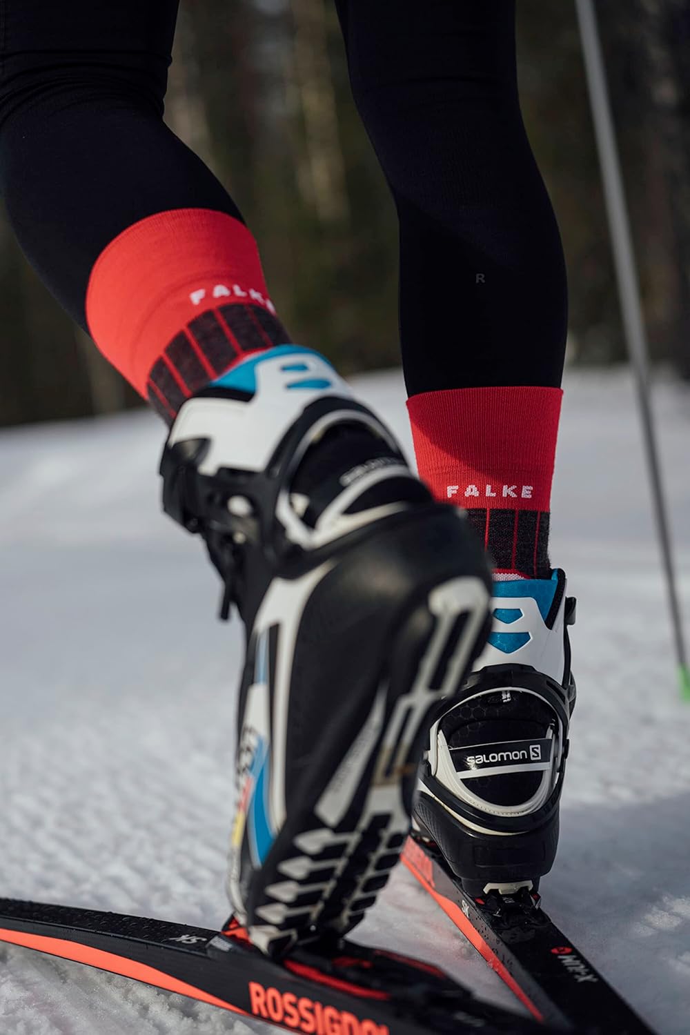 FALKE Men's SC1 Cross Country Ski and Skating Socks, 1 Pair
