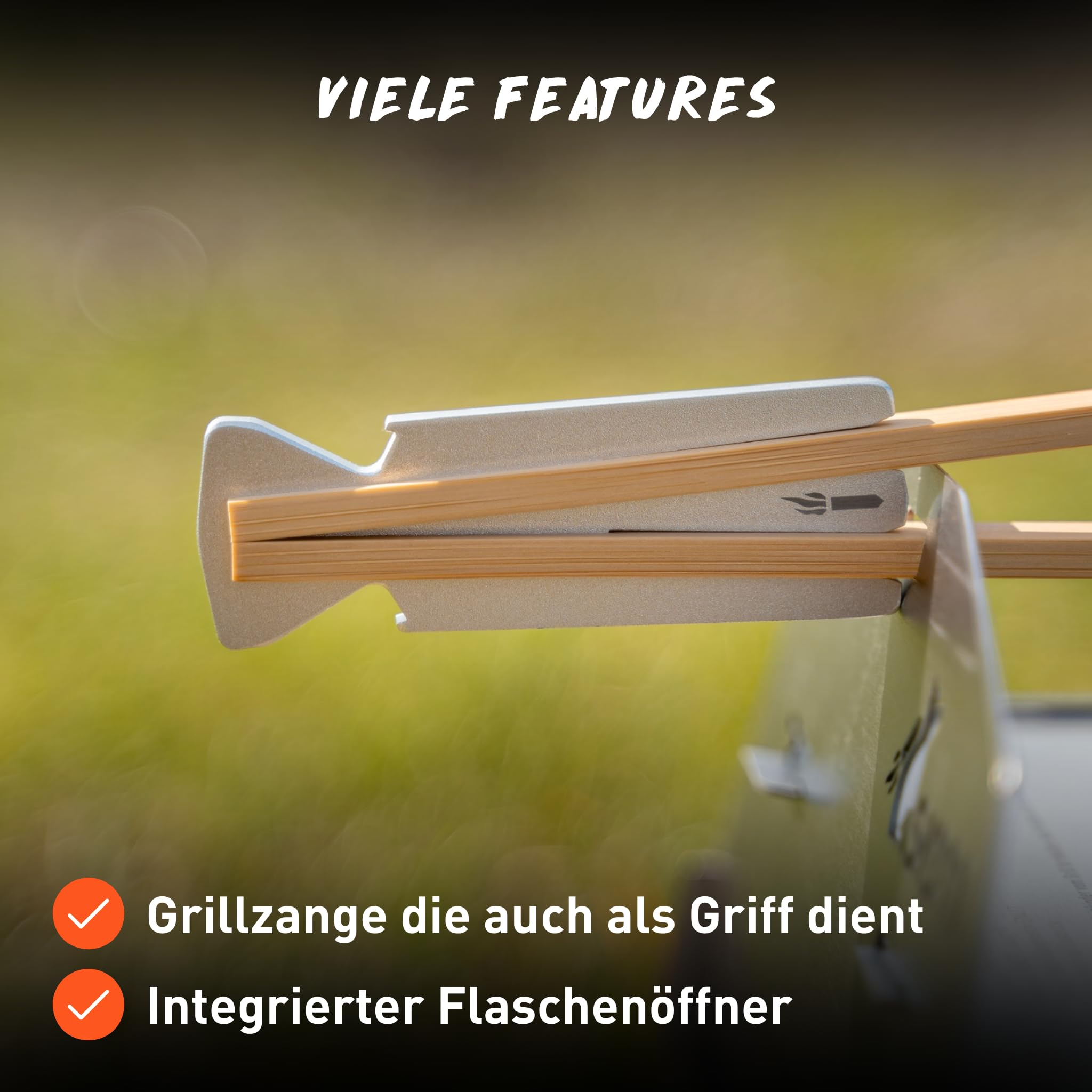 SKOTTI® Cap - steckbarer Edelstahl Deckel für SKOTTI Grill | Grilldeckel für kontrollierte Hitze - SKOTTI Grill Zubehör - robust und kompakt, ideal für Camping und Outdoor