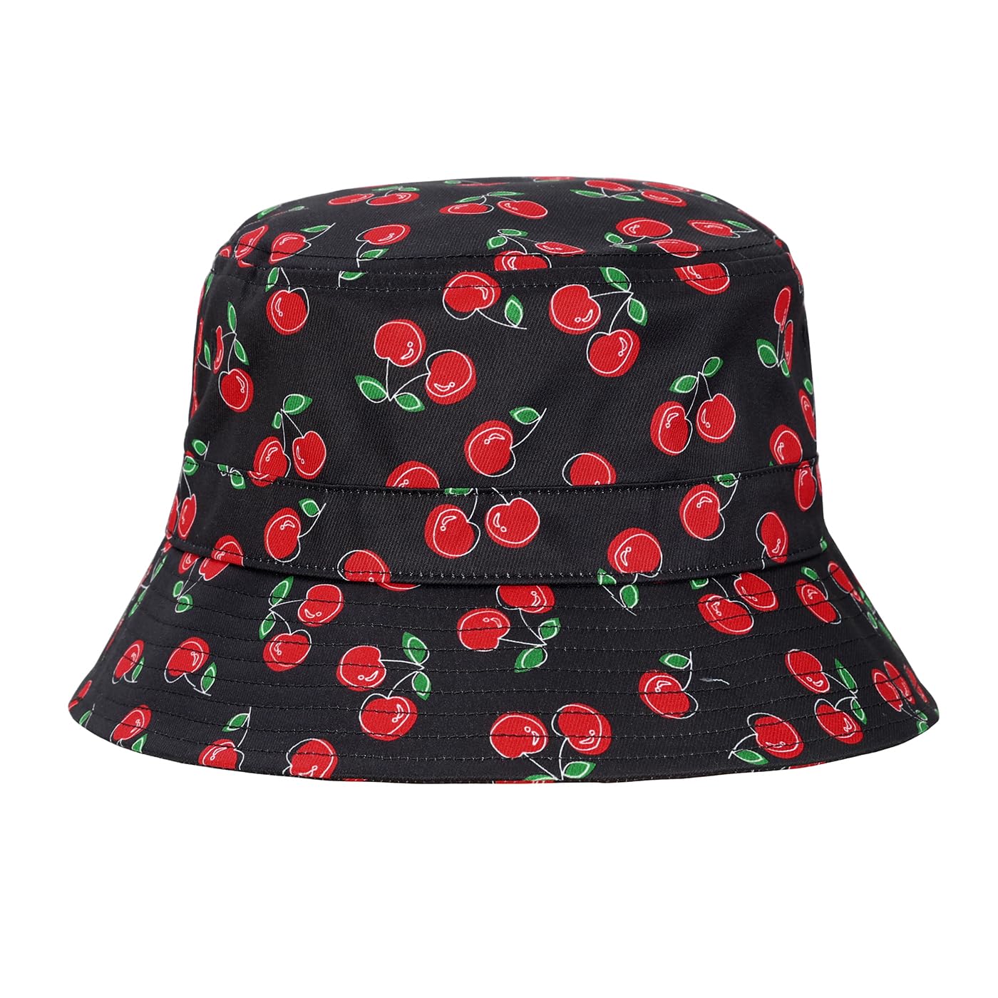 HDE Bucket Hat Unisex Print and Solid Beach Sun Hats Outdoor Headwear