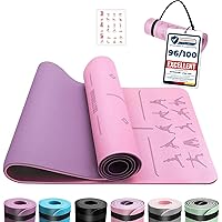 OUTDOUSE Tappetino Yoga,Tappetino Palestra TPE,Yoga Antiscivolo,Pilates,per Palestra,Pilates,Fitness,Sport,Yoga