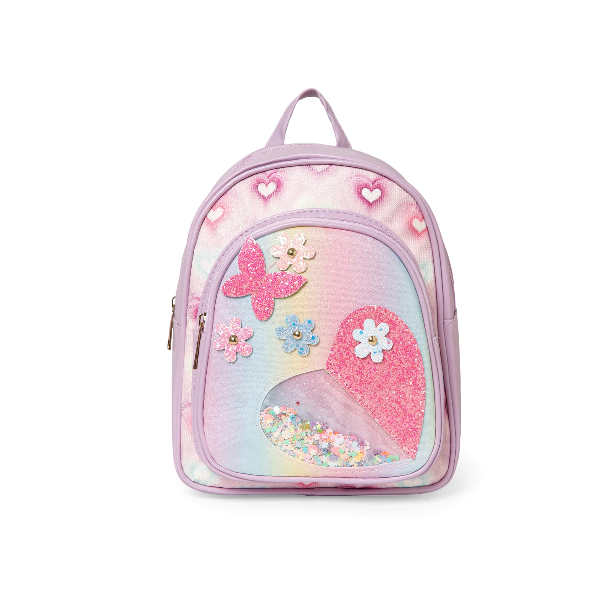 kids mini backpack | design school bag for girls | lightweight travel backpack with adjustable straps