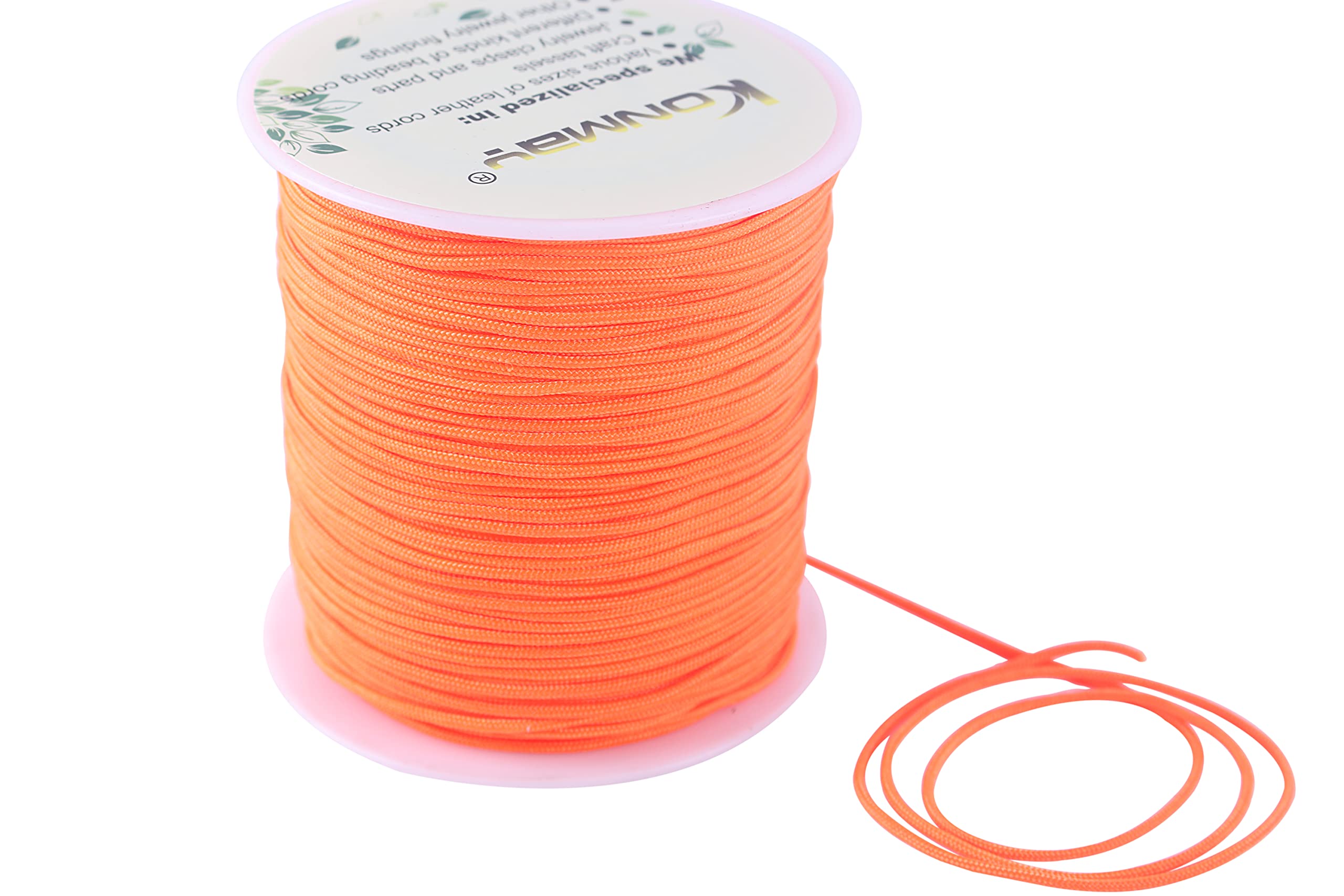 KONMAY 1 Roll 150yd Braided 1.5mm Nylon Shamballa Macramé/Beading Cord Lift Shade